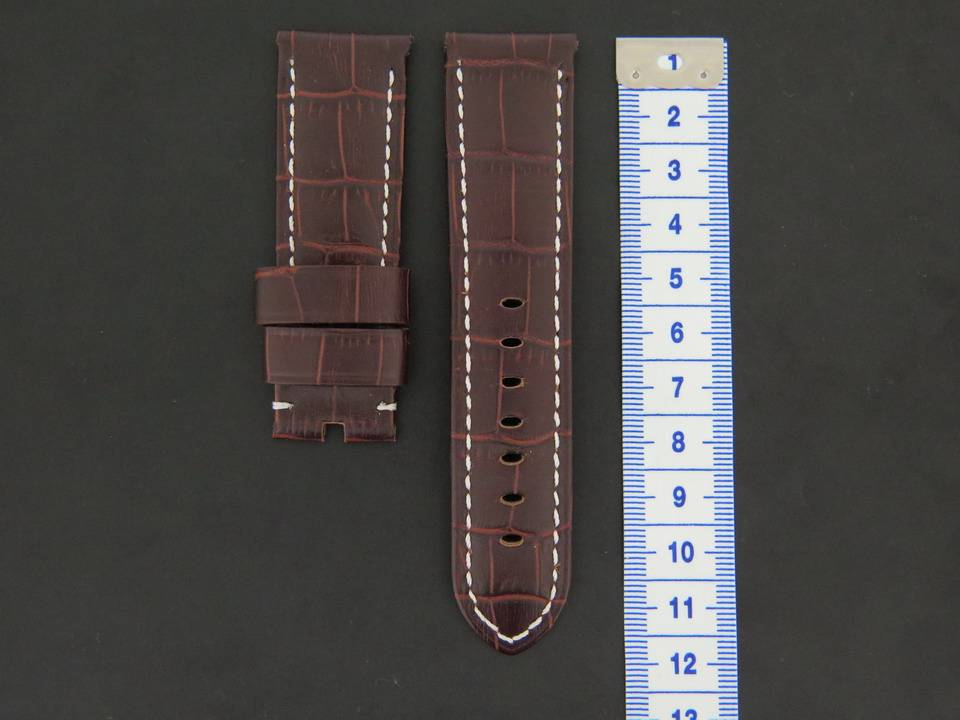 Panerai Crocodile Leather Strap 24 MM New (1)