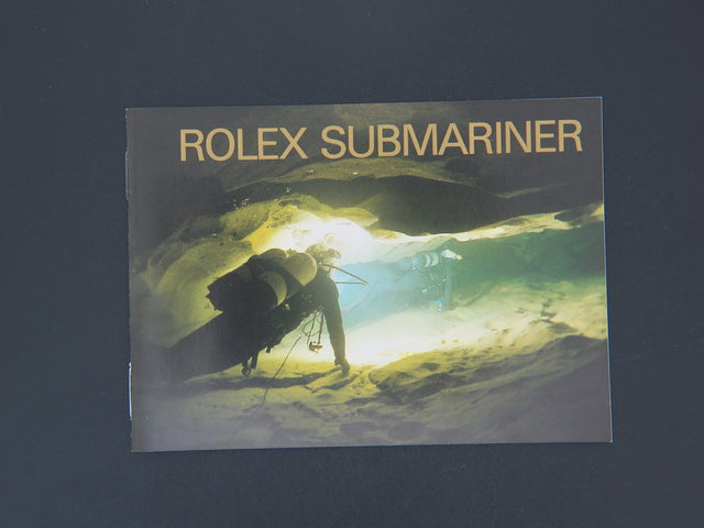 Rolex Submariner Booklet English