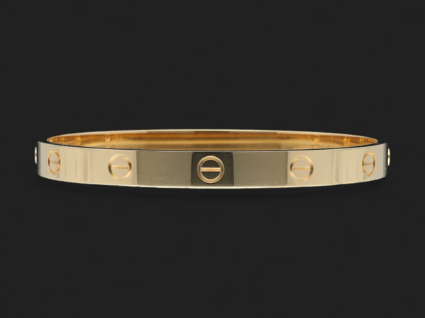 Cartier Love Bracelet Yellow Gold Size 18 NEW
