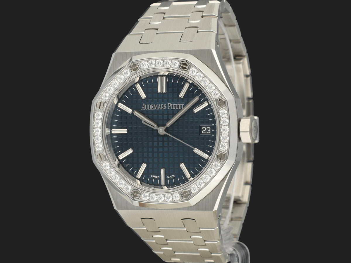 Audemars Piguet Royal Oak 15551ST.ZZ.1356ST.02 Blue Dial "50th Anniversary" NEW (1)