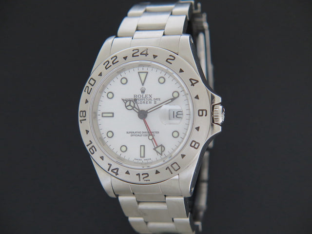 Rolex Explorer II White Dial