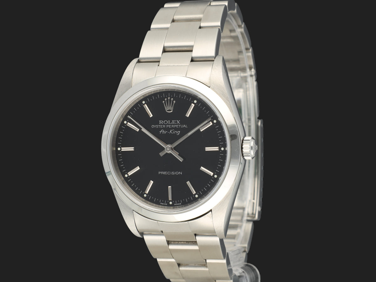 Rolex Air-King Black Dial 14000 (1)