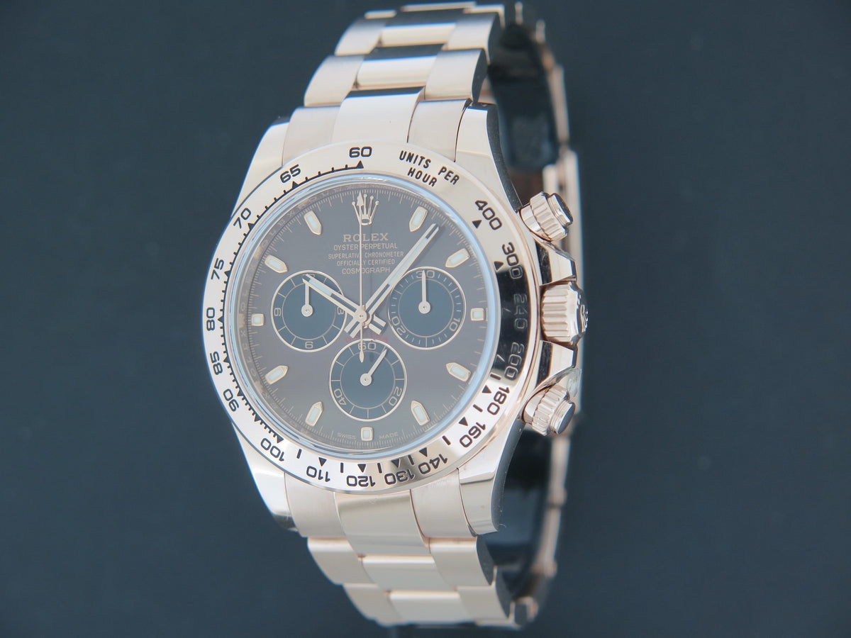 Rolex Daytona Everose 116505 Chocolate Dial (1)
