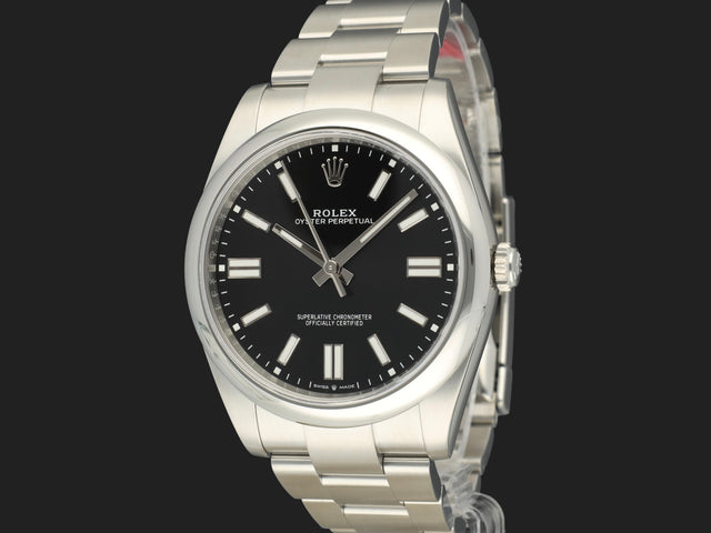 Rolex Oyster Perpetual 41 Black Dial