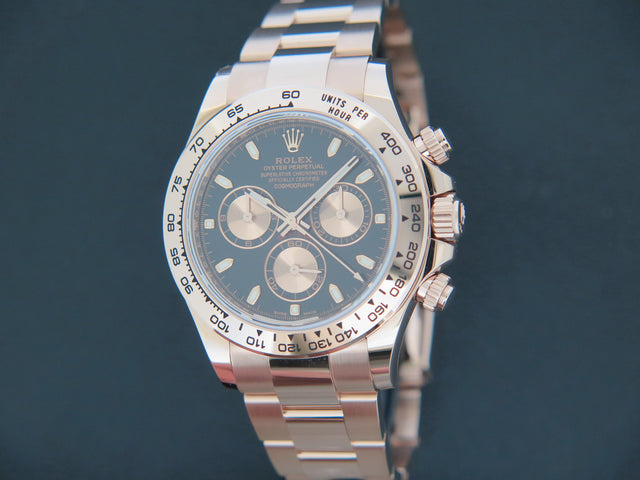 Rolex Daytona Everose Black Dial NEW