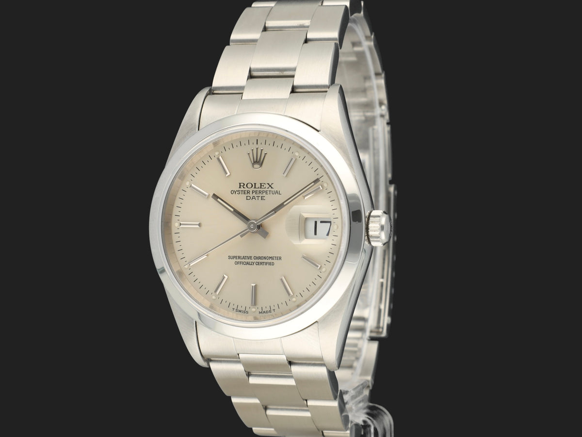 Rolex Date Grey Dial 15200  (1)