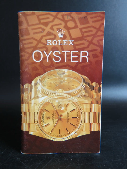 Rolex Model Brochure Booklet 1993 Italian (1)