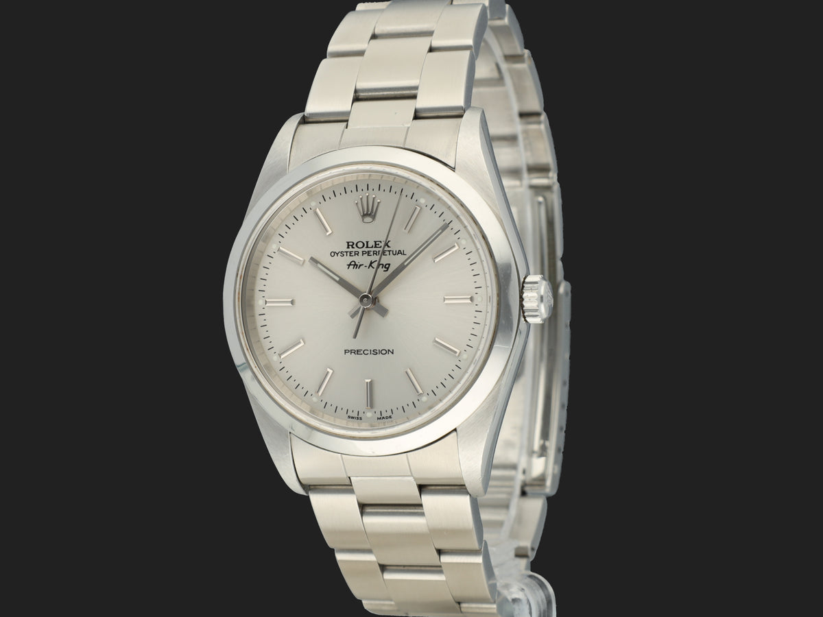 Rolex Air-King Silver Dial 14000 (1)