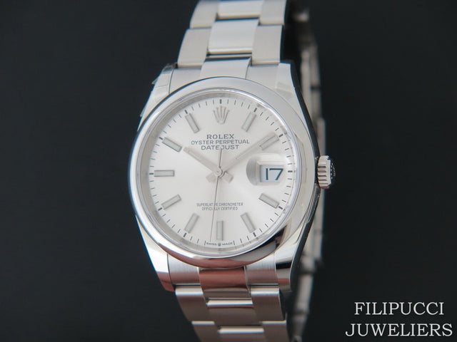 Rolex Datejust Silver Dial NEW MODEL