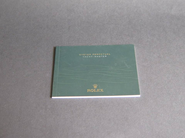 Rolex Yacht-Master Booklet