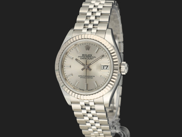 Rolex Lady-Datejust 28 Silver Dial