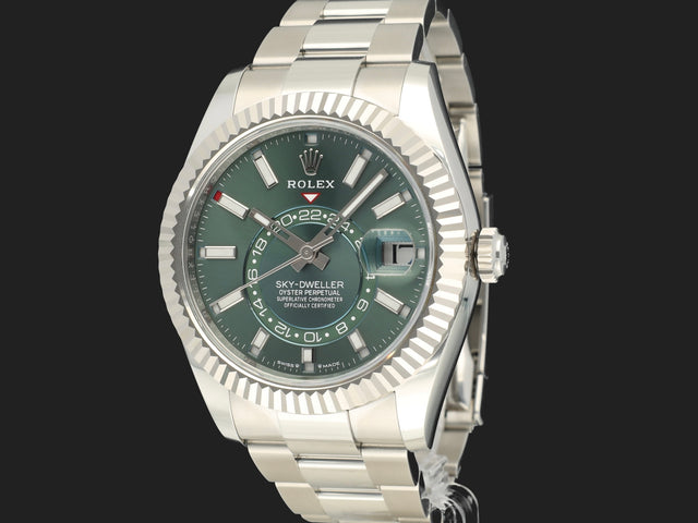 Rolex Sky-Dweller Mint Green Dial