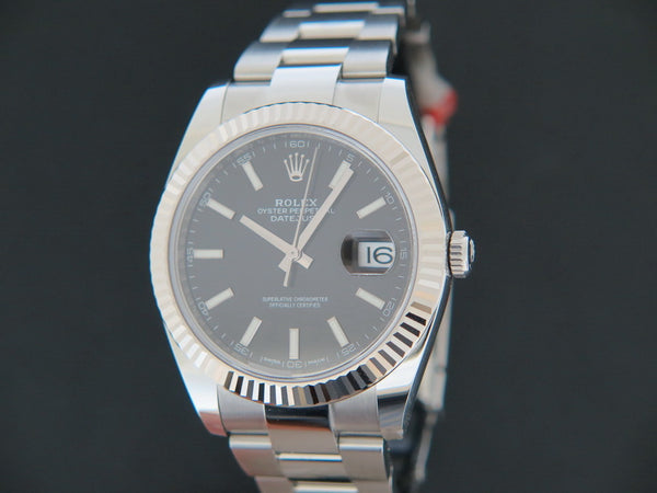 Rolex Datejust 41 Black Dial