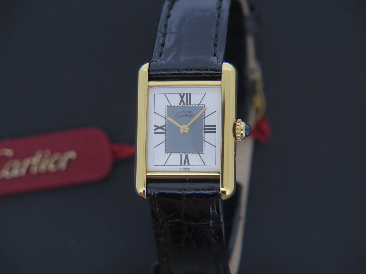 Cartier Tank Must de Cartier Vermeil PM W1004054 (1)