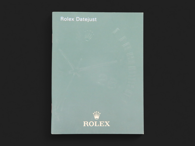 Rolex Datejust Booklet