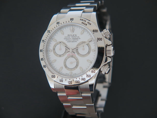 Rolex Daytona White Dial V-Serial