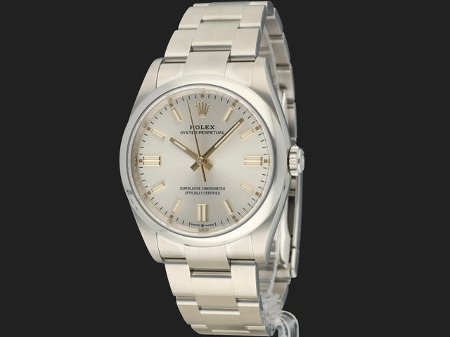 Rolex Oyster Perpetual 36 Silver Dial