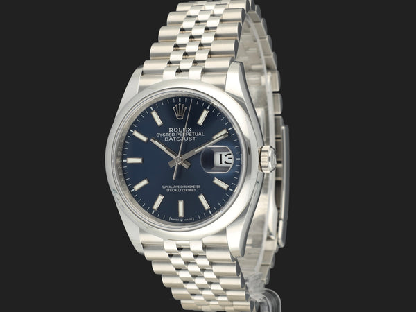 Rolex Datejust 36 Blue Dial