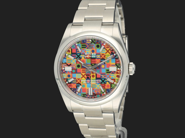 Rolex Oyster Perpetual 36 Celebration Dial NEW