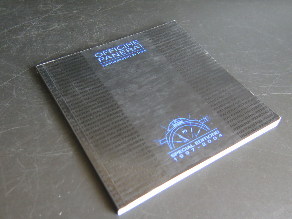 Panerai Special Editions 1997-2004 Catalogue