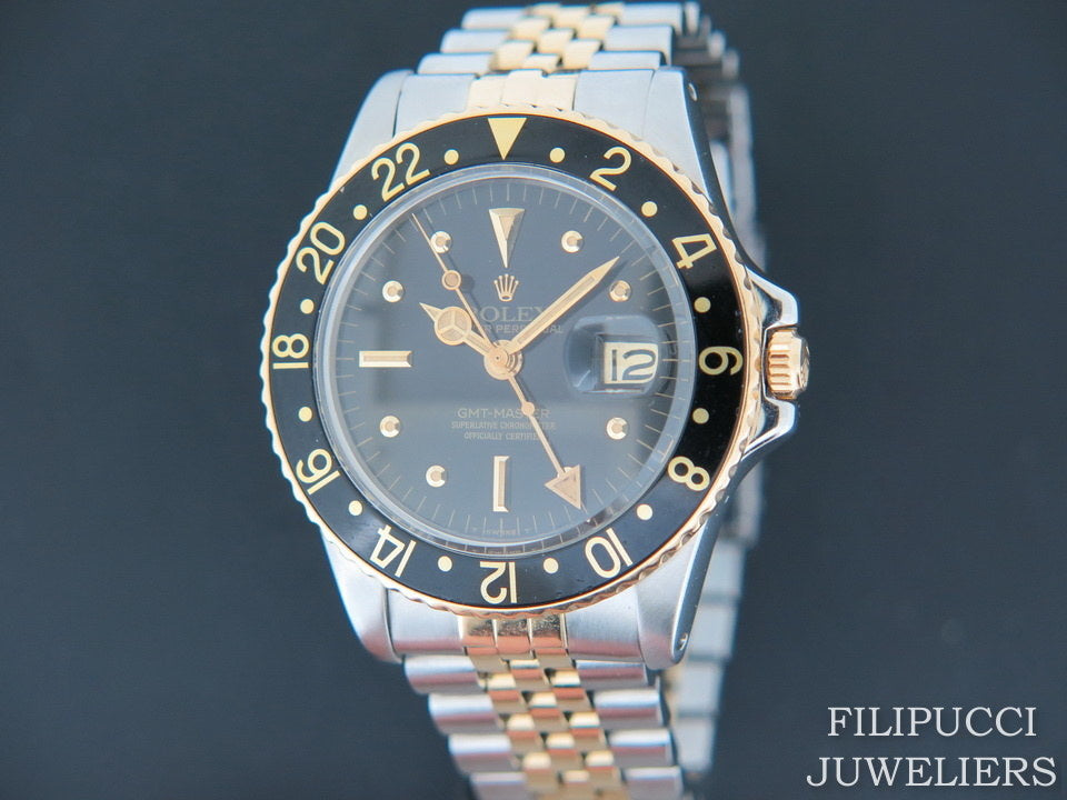 Rolex GMT-Master Gold/Steel ''Nipple Dial'' 1675 (1)