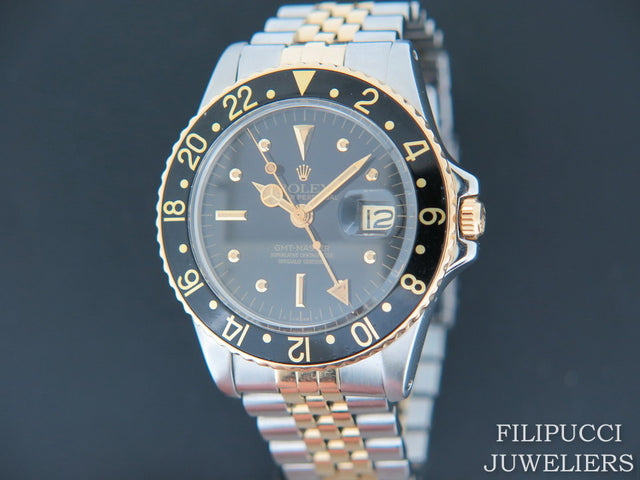 Rolex GMT-Master Gold/Steel ''Nipple Dial'' 1675