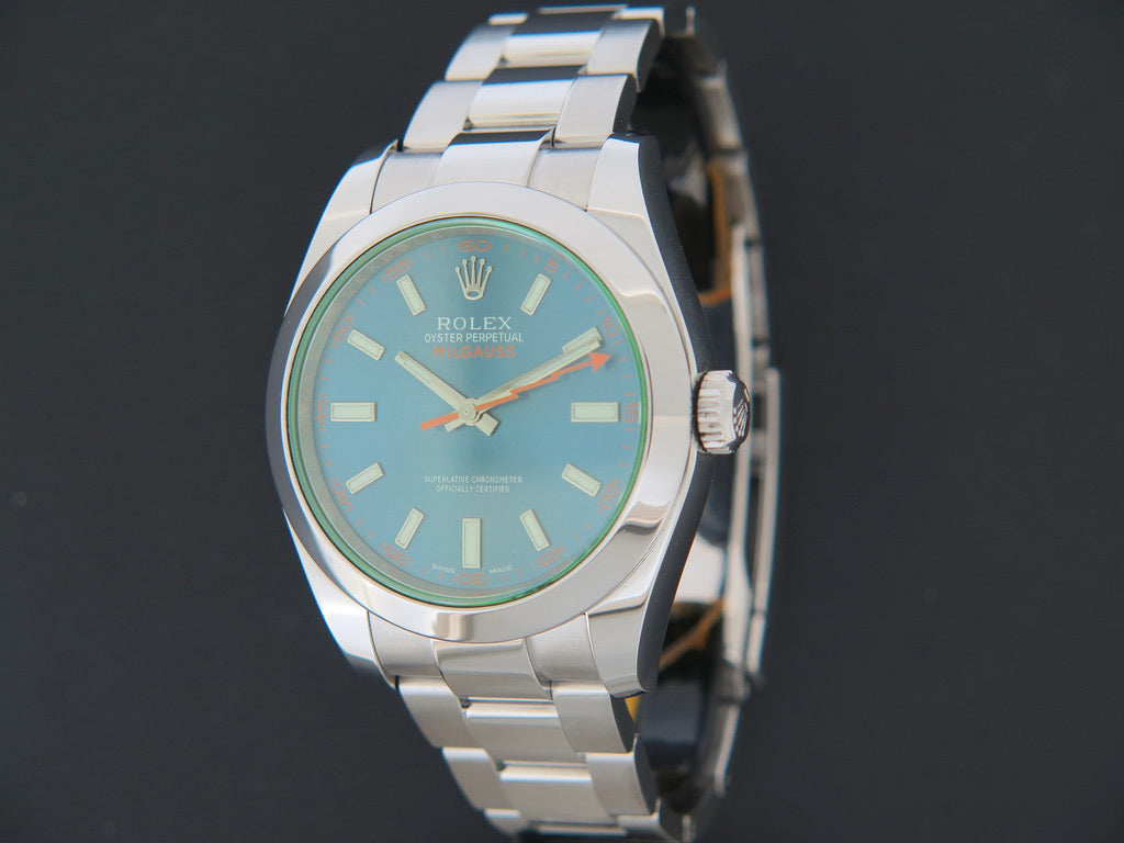 Rolex Milgauss Blue Dial 116400GV (1)