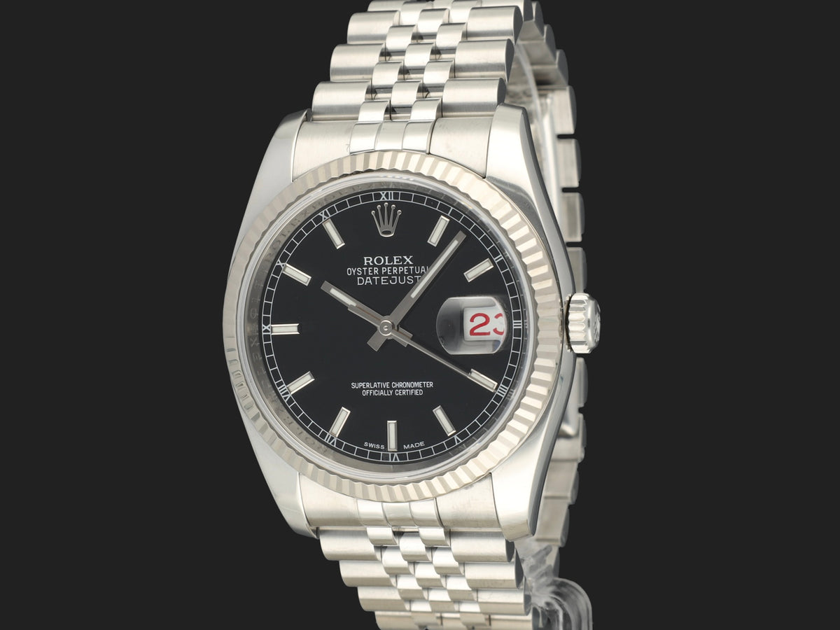 Rolex Datejust 36 Black Dial 116234 (1)