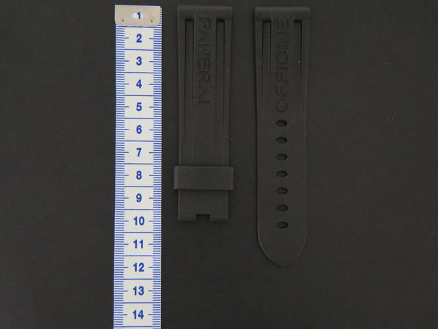 Panerai Rubber Strap 24 MM New