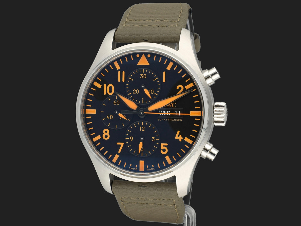 IWC Pilot's Watch Chronograph 'Orange Sandstorm' IW377730  (1)