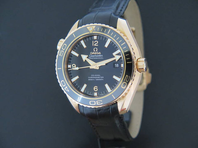 Omega Planet Ocean 600M Co-Axial Rose Gold