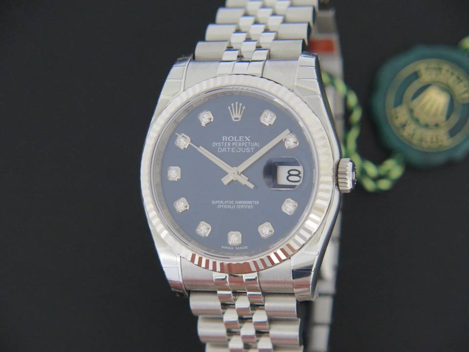 Rolex Datejust Diamonds NEW 116234 (1)