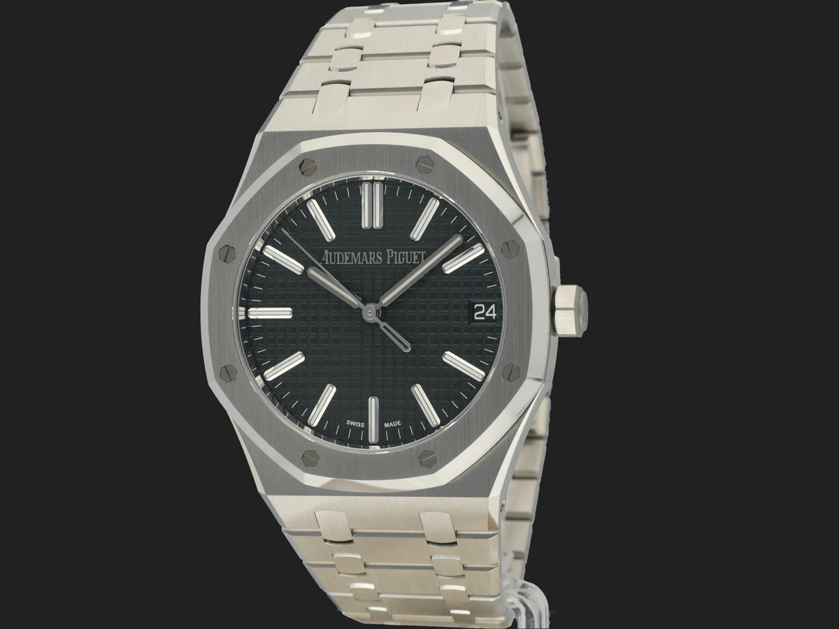 Audemars Piguet Royal Oak 41 Selfwinding Khaki Green Dial 15510ST NEW (1)