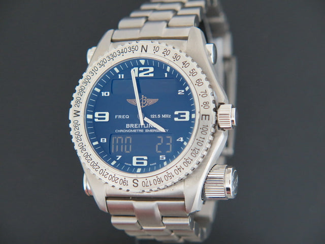 Breitling Emergency Black Dial