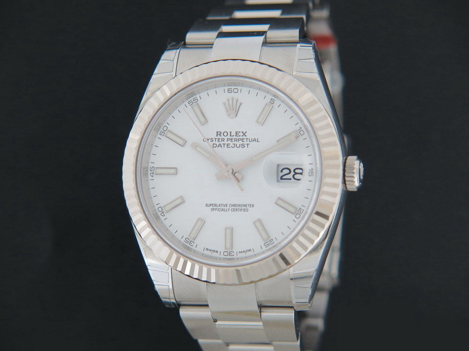 Rolex Datejust 41 White Dial NEW 126334      (1)