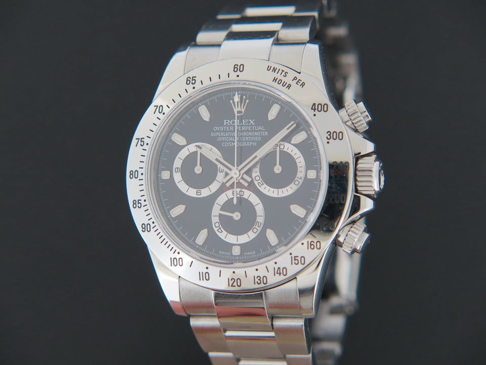 Rolex Daytona Black Dial 116520 G-Serial (1)