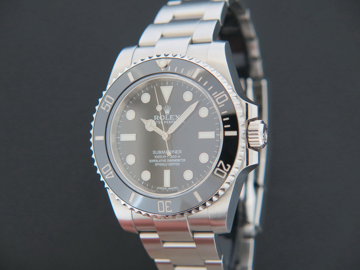 Rolex Submariner No Date 114060 (1)