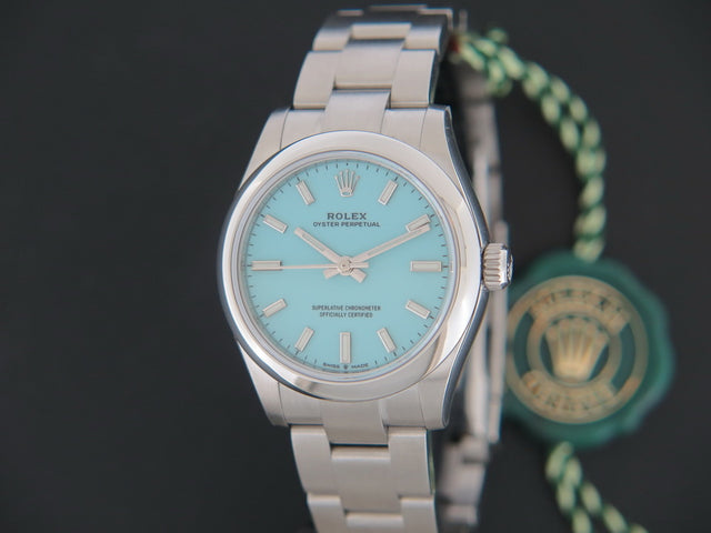 Rolex Oyster Perpetual 31 Turquoise Dial