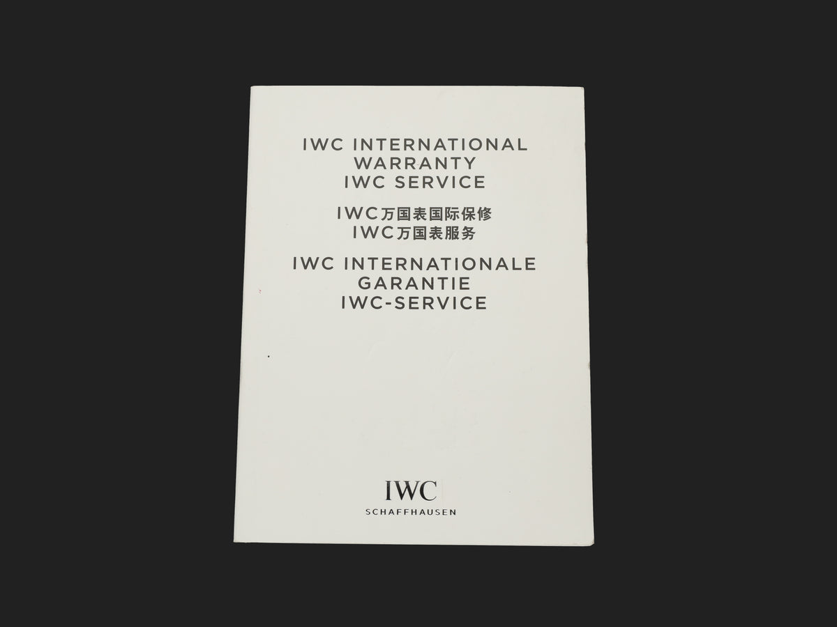 IWC Warranty Booklet (1)