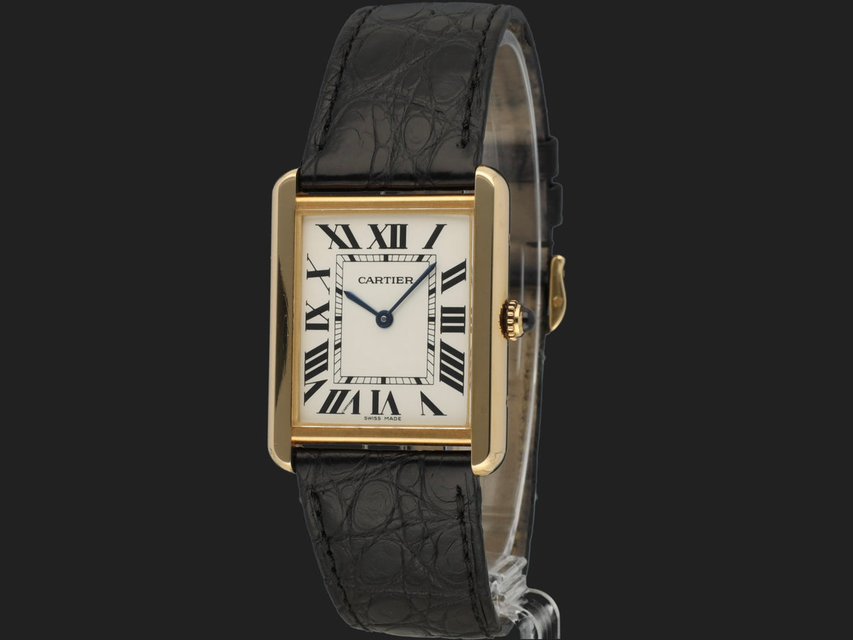 Cartier Tank Solo Large Yellow Gold 2742 / W1018855  (1)