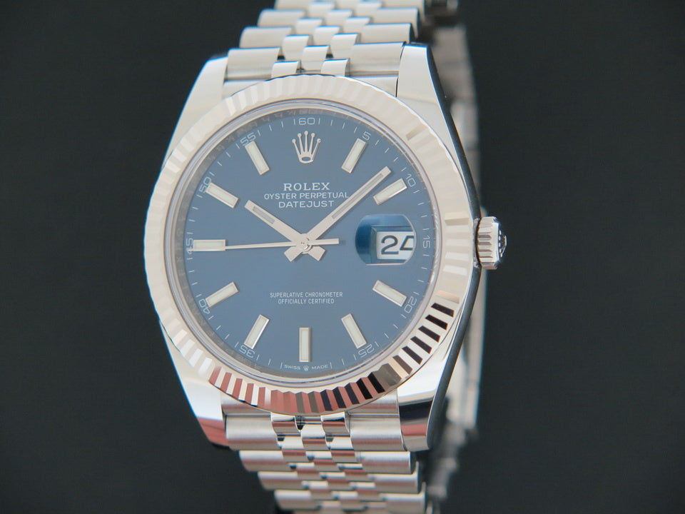 Rolex Datejust 41 Blue Dial NEW 126334 (1)