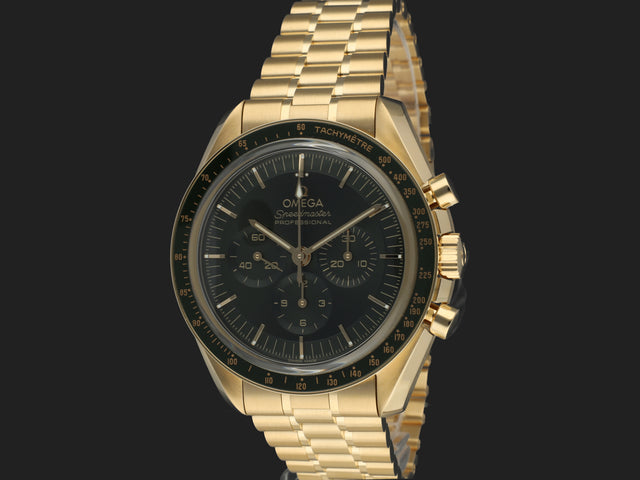 Omega Speedmaster Professional Moonwatch Co-Axial Moonshine Gold NEW