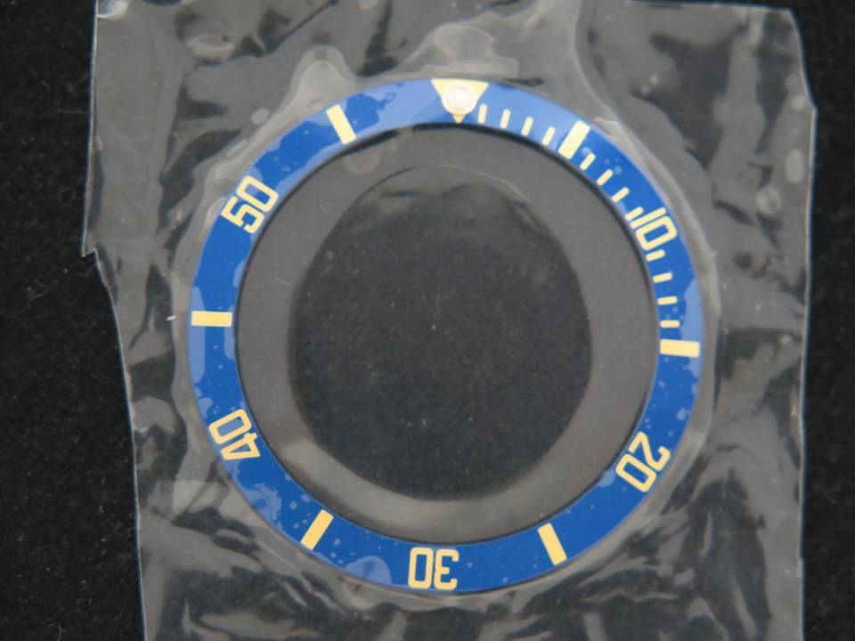 Rolex Submariner bezel  Ref. 16613 BLUE/GOLD NEW (1)