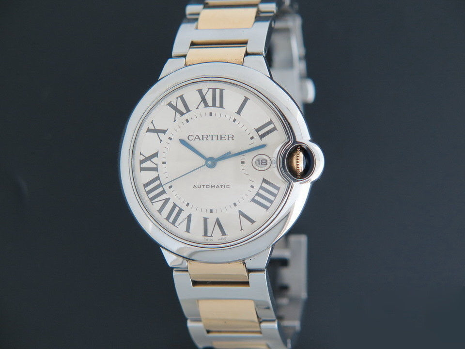 Cartier Ballon Bleu Gold/Steel 42MM  W69009Z3 Automatic (1)