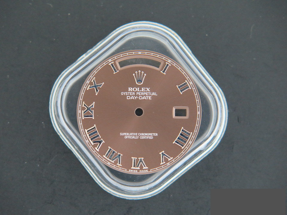Rolex Day-Date II Bronze Dial 218239 (1)