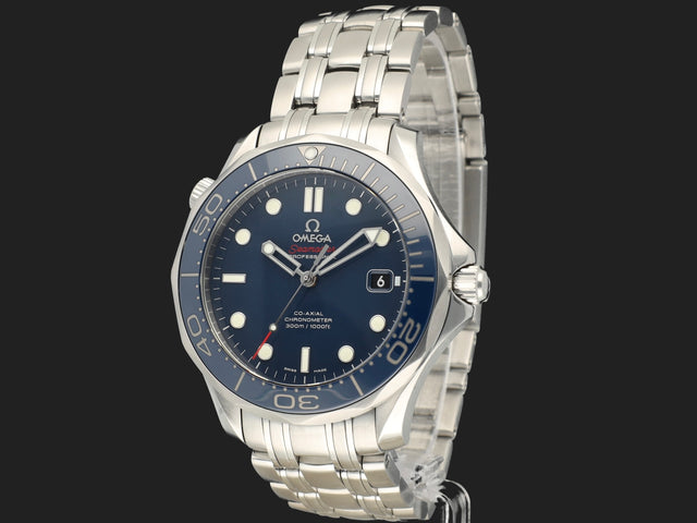 Omega Seamaster Diver 300M Co-Axial Master Chronometer Blue Dial