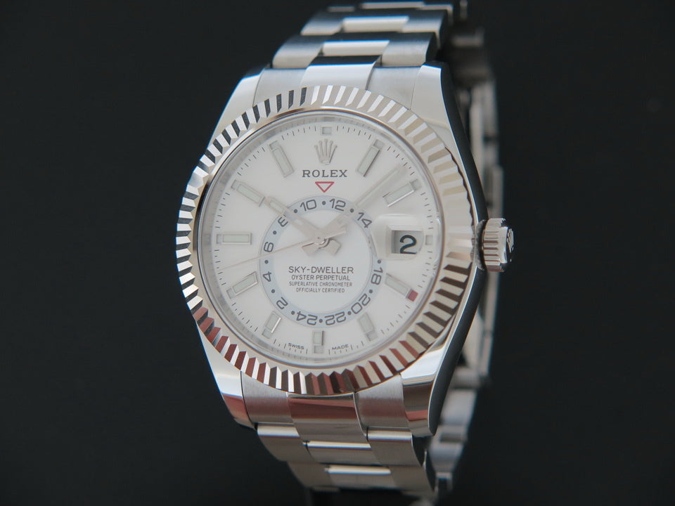 Rolex Sky-Dweller White Dial NEW 326934 (1)