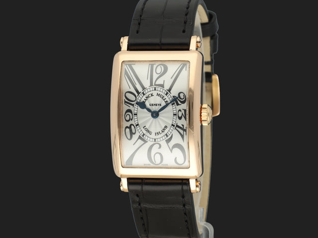 Franck Muller Long Island 902QZ Rose Gold, Silver Dial