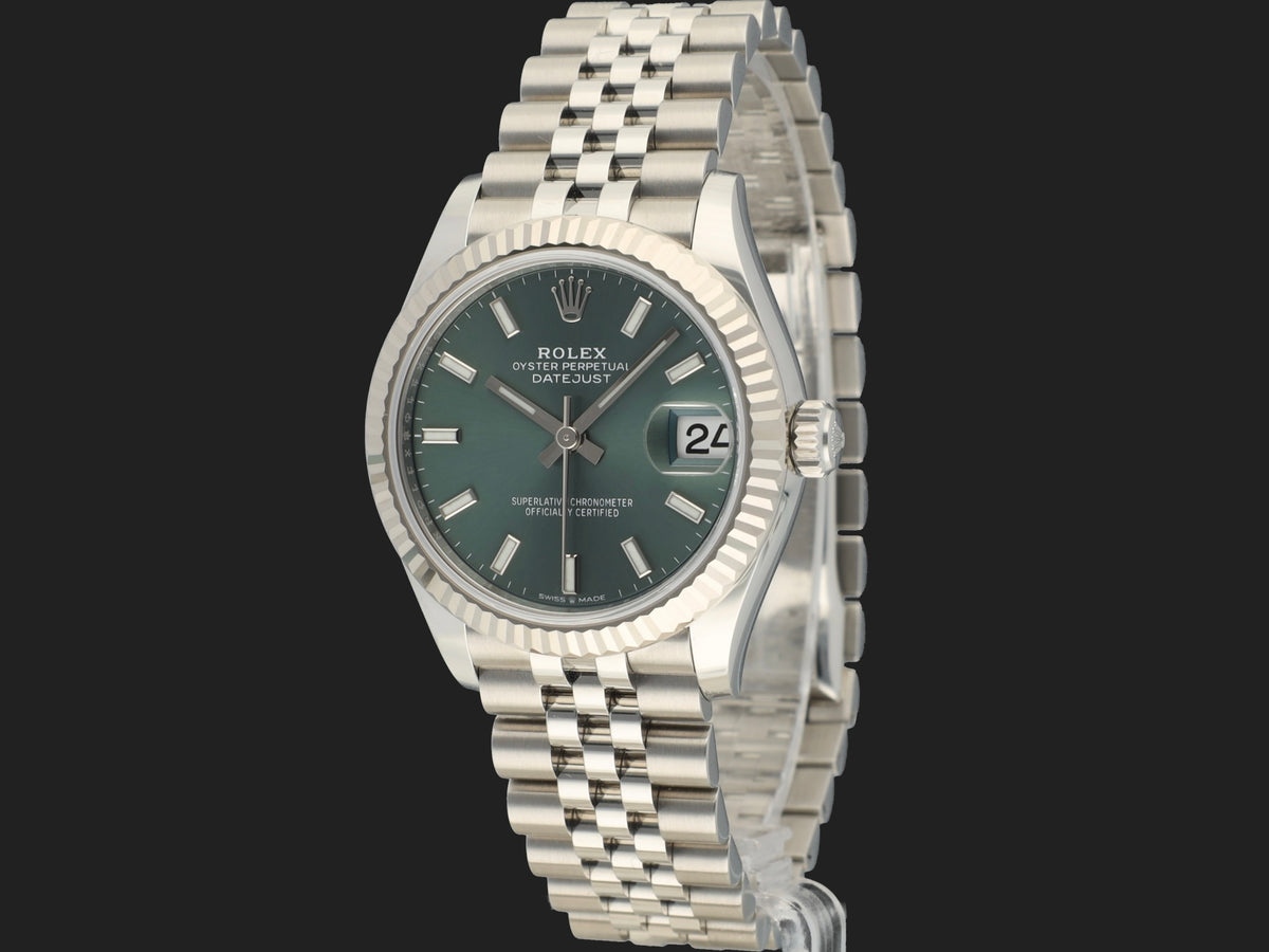 Rolex Datejust 31 Mint Green Dial 278274 NEW (1)