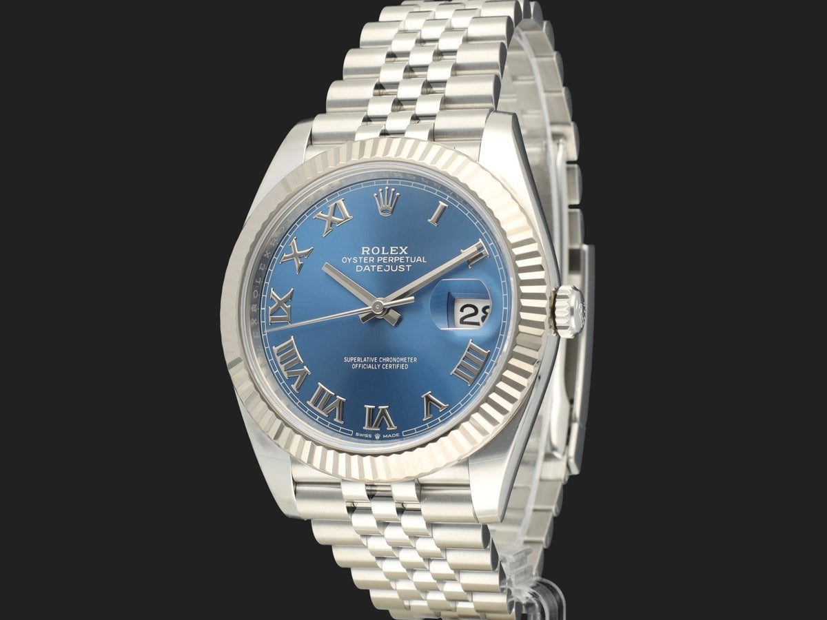 Rolex Datejust 41 Azzurro Dial 126334 (1)